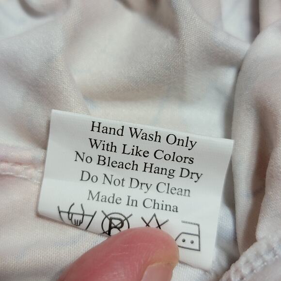 Happy Fast Food Girls White Pants w/ Bell Bottoms - Size 6XL (Ages 14-16) - Picture 6 of 6